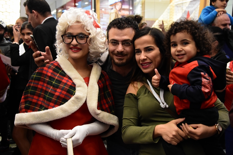 City Centre beirut lighting of the Christmas tree